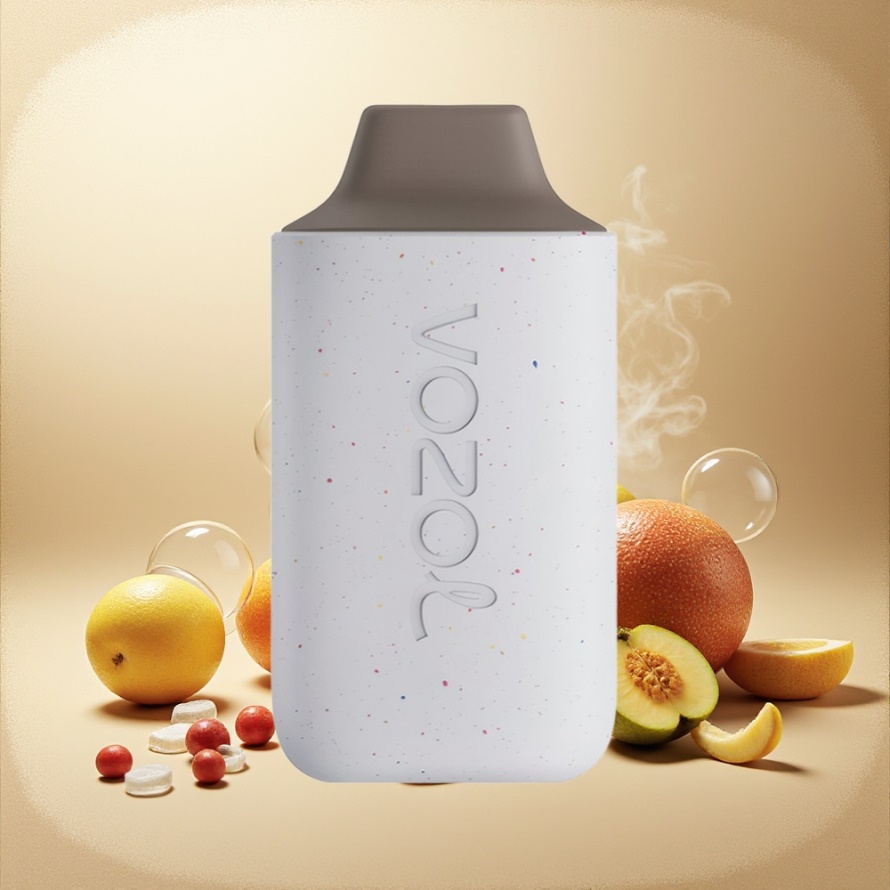 VOZOL STAR 6000 Engångs Vape Clear Svensk Grossist 65% PCR Typ-C 14ML 6000 Puffar