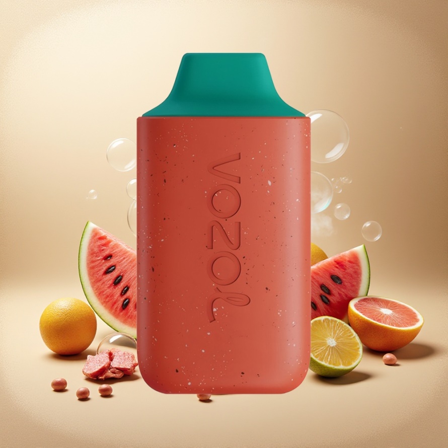 VOZOL STAR 6000 Engångs Vape Drakenfrukt Vattenmelon 14ML 6000 Puffar Svensk Grossist