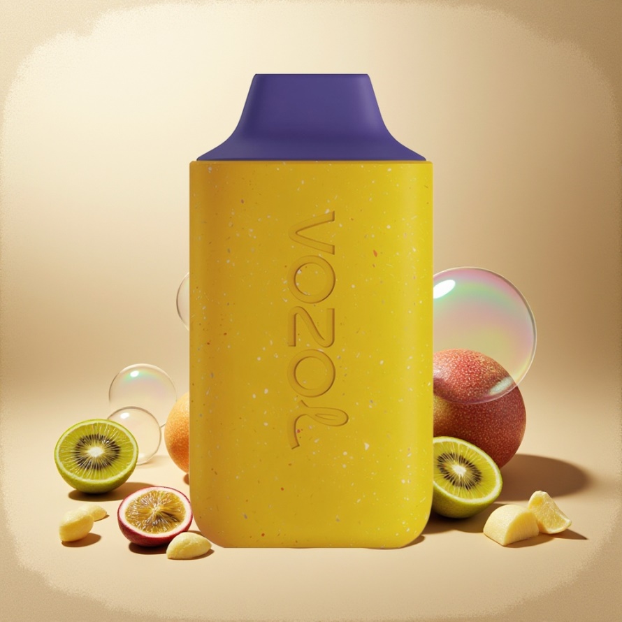 VOZOL STAR 6000 Engångsvape Citron Kiwi Passionsfrukt 14ML 6000 Puff svensk grossist