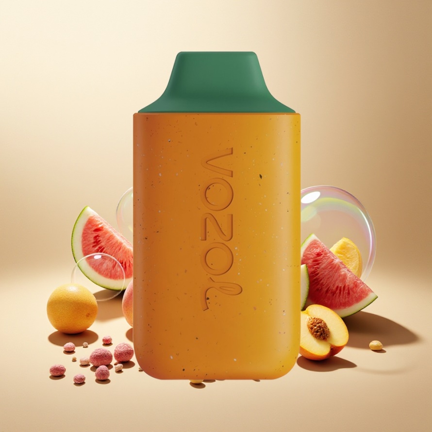 VOZOL STAR 6000 Engångsvape Mango Persika Vattenmelon 6000 Puff 14ML Type-C Svensk Grossist