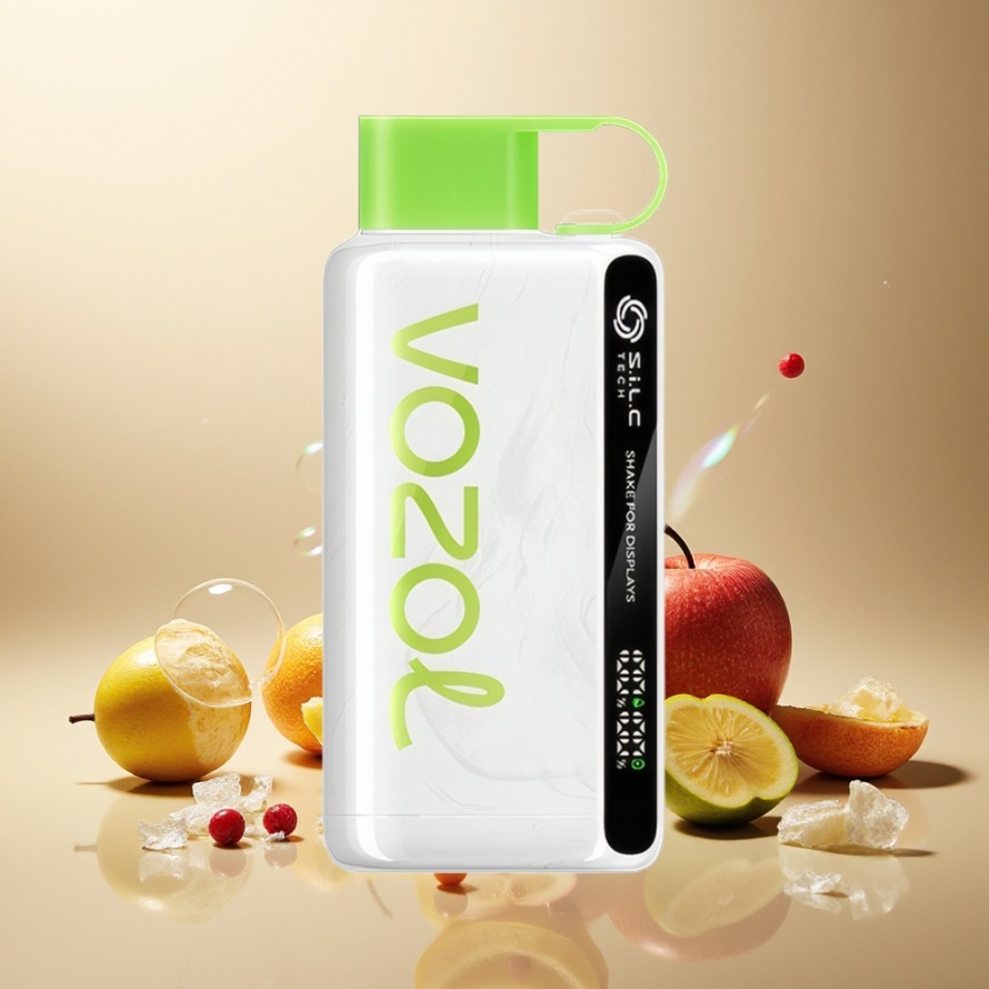 VOZOL STAR 9000/12000 Engångs Vape Sur Äpple Is med 650mAh & svensk grossist
