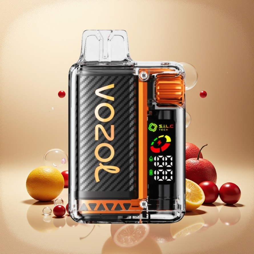 VOZOL Vista 20000 Puffs Svensk Grossist Engångs Vape Körsbärskola med 650mAh & 2% Nikotin
