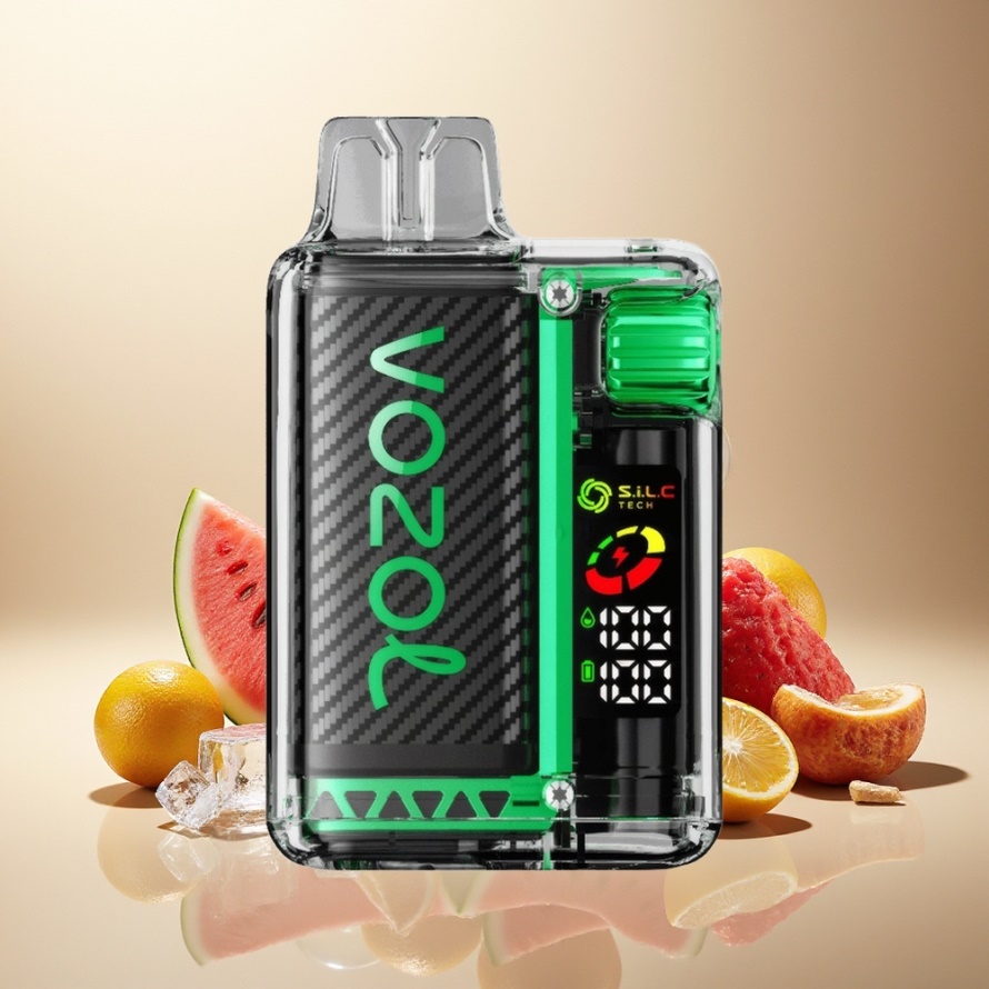 VOZOL Vista 20000 Puffs Svensk Grossist Engångs Vape Vattenmelon Is med 650mAh Batteri & OLED Skärm