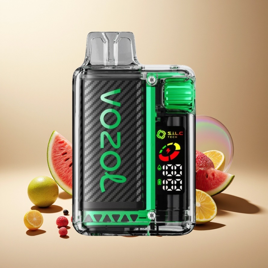 VOZOL Vista 20000 Puffs Svensk Grossist Engångs Vape Vattenmelon Tuggummi med 650mAh Batteri & OLED-skärm