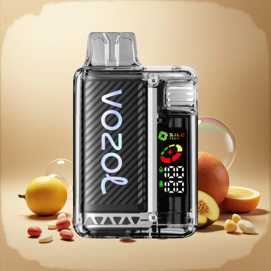 VOZOL Vista 20000 Puffs Svensk Grossist Lavafire Återanvändbar med OLED Skärm & 6-nivå Wattjustering