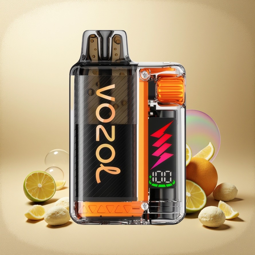 VOZOL VISTA PLUG 6000/10000 Engångs Vape Citron Lime – Svensk Grossist – 360° Smakfrihet, 650mAh, Synlig E-Vätska