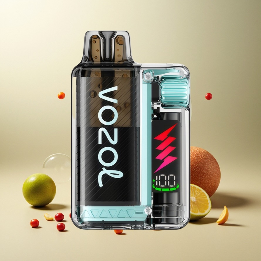 VOZOL VISTA PLUG 6000/10000 Engångs Vape Miami Mynta – Svensk Grossist – 26 Smaker, 360° Smakfrihet, 650mAh Batteri