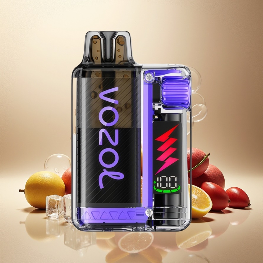 VOZOL VISTA PLUG 6000/10000 Engångsvape Vinbar Is "svensk grossist" med 360° Smakfrihet & 650mAh Batteri