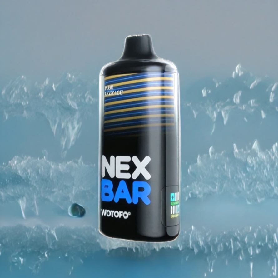 Wotofo nexBAR 18000 Puffs Svensk Grossist Disposable Vape Blå Hallon Is med Dual nexMESH & 750mAh