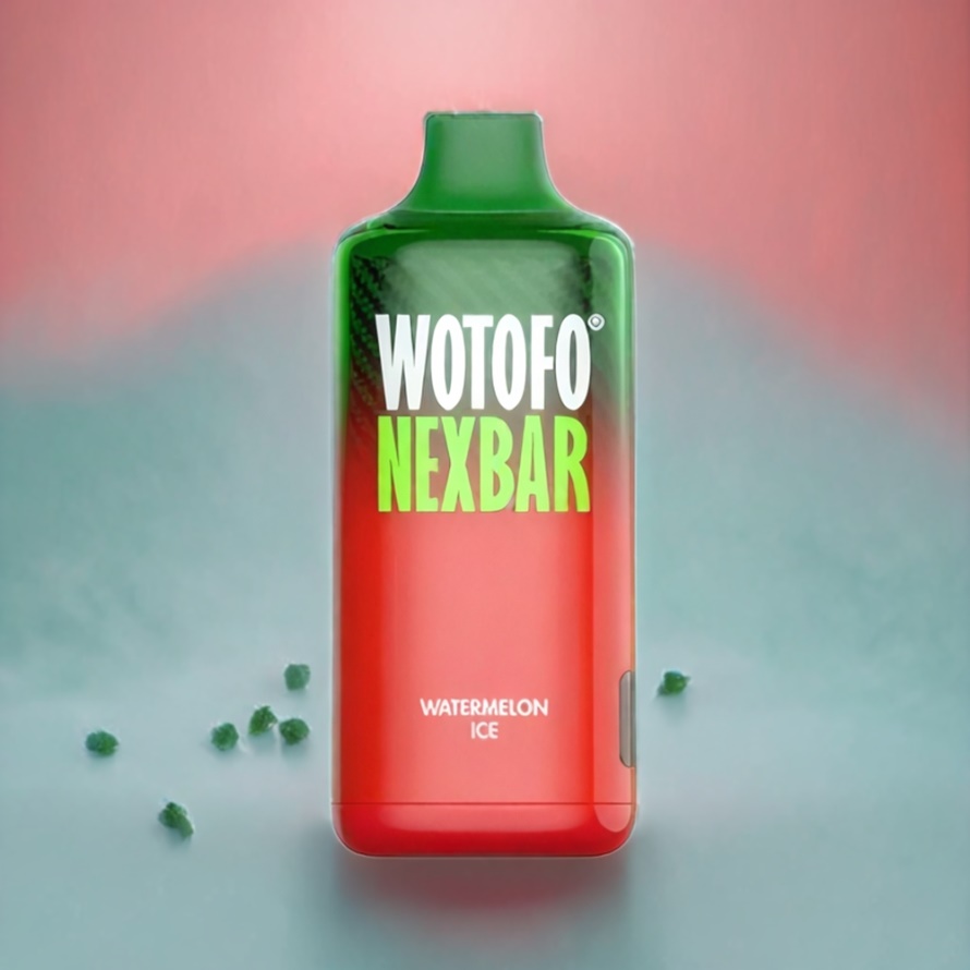 Wotofo nexBar 10000 Puffs Disposable Vape Vattenmelon Is 20ml 500mAh Type-C Svensk Grossist