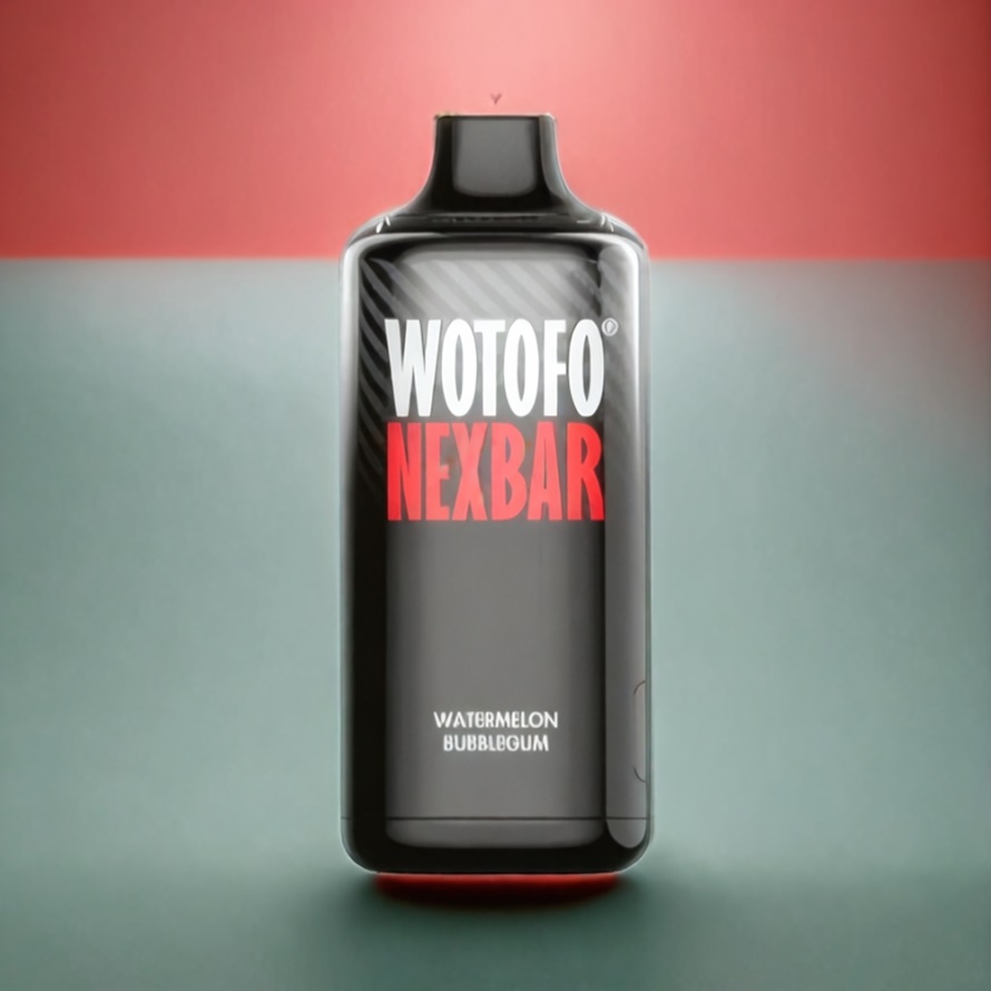 Wotofo nexBar 10000 Puffs Engångsvape Vattenmelon Tuggummi 20ml Mesh Coil Svensk Grossist
