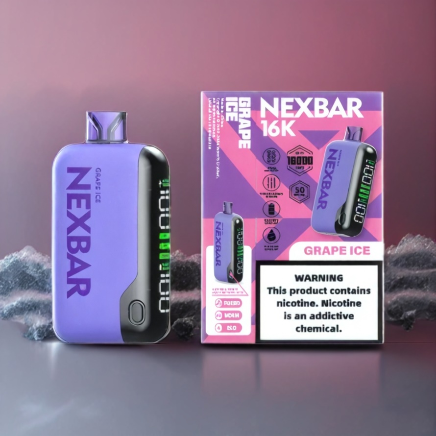 Wotofo nexBar 16000 Puffs Disposable Vape Vinis Is med Dual Mesh Coil – svensk grossist