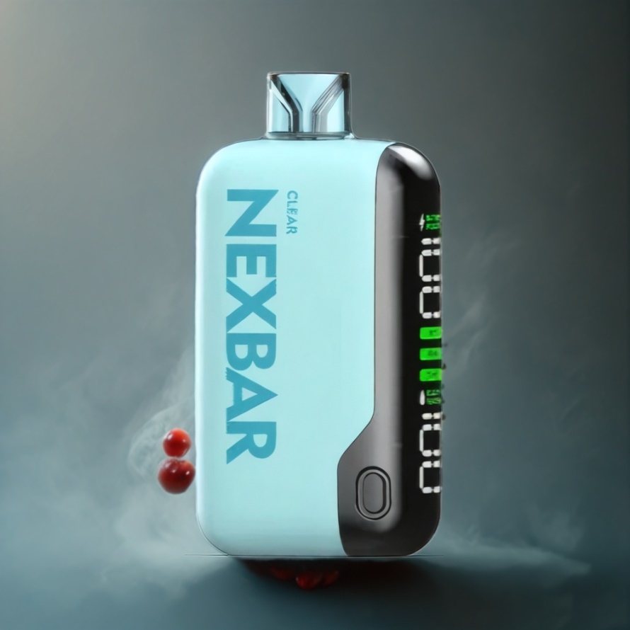 Wotofo nexBar 16000 Puffs Engångsvape Clear Svensk Grossist med 20ml E-Liquid & Dual Mesh Coil