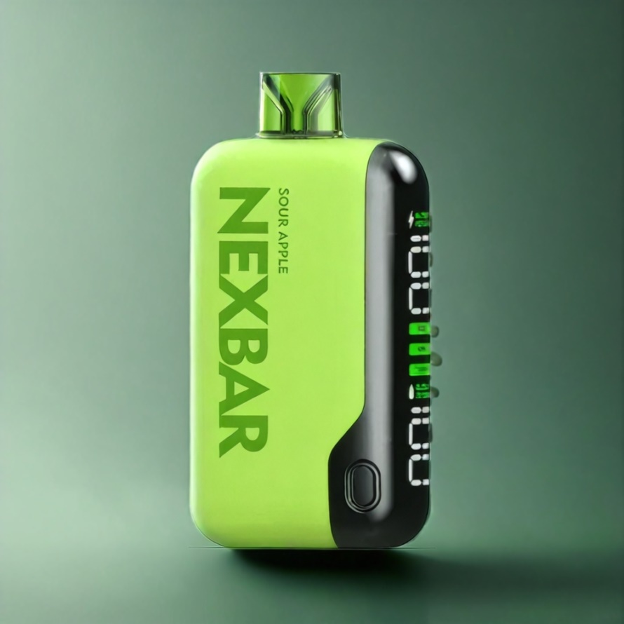Wotofo nexBar 16000 Puffs Engångsvape Sur Äpple Svensk Grossist med 20ml & Typ-C