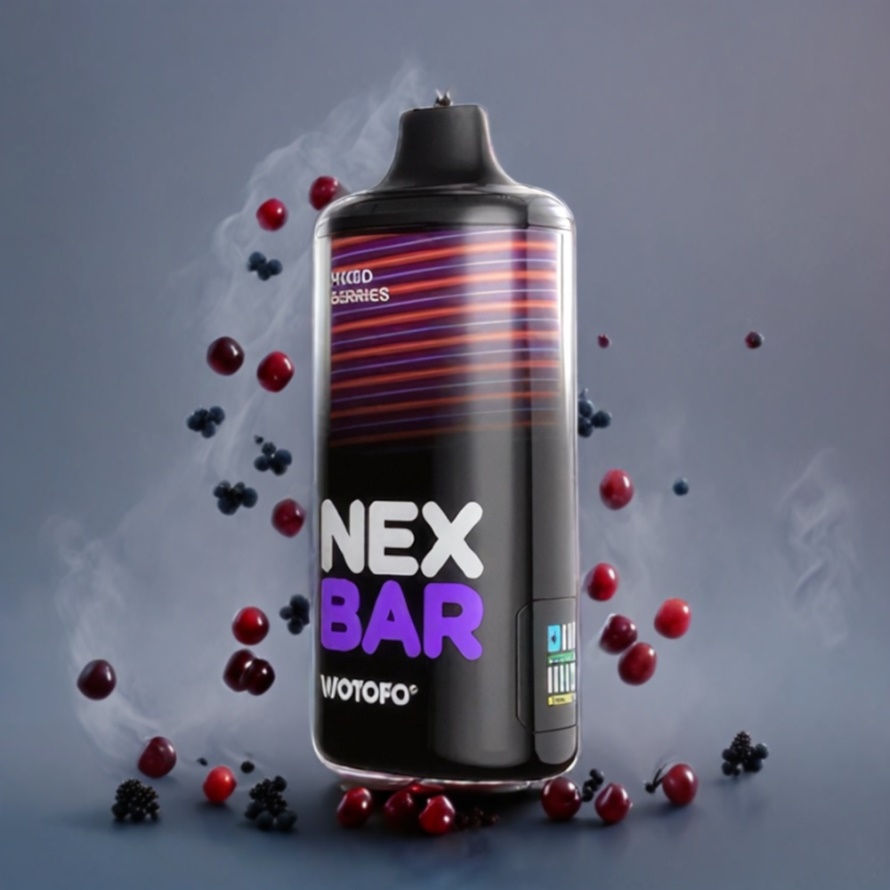 Wotofo nexBar 18000 Puffs Disposable Vape Blandade Bär Svensk Grossist med Dual nexMESH & Type-C
