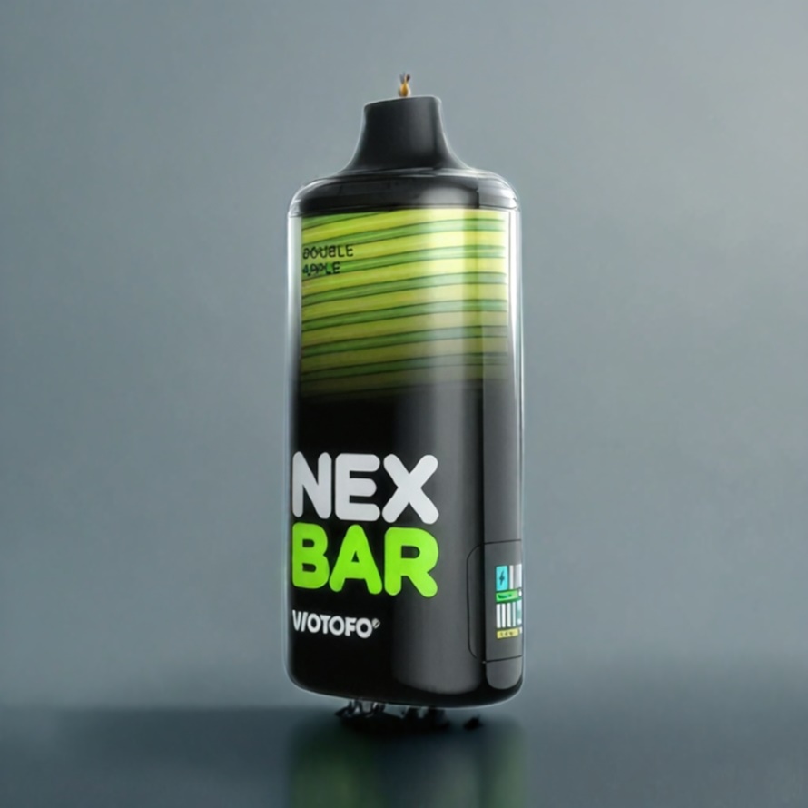 Wotofo nexBar 18000 Puffs Disposable Vape Dubbel Äpple med Dual nexMESH & Type-C – svensk grossist