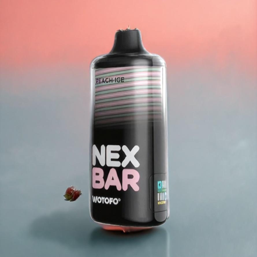 Wotofo nexBar 18000 Puffs Disposable Vape Persika Is svensk grossist med 21ml E-Liquid & Dual nexMESH