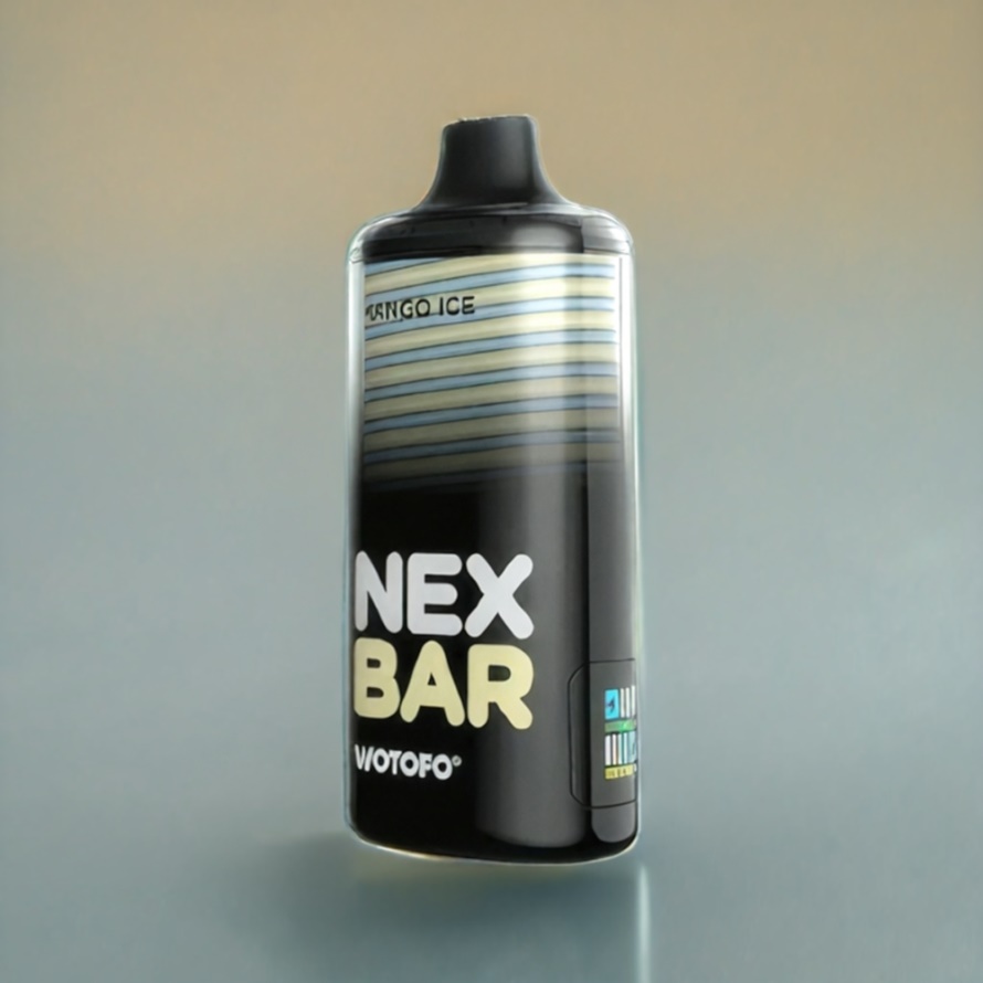Wotofo nexBar 18000 Puffs Svensk Grossist Disposable Vape Mango Is med 21ml E-Liquid & Type-C