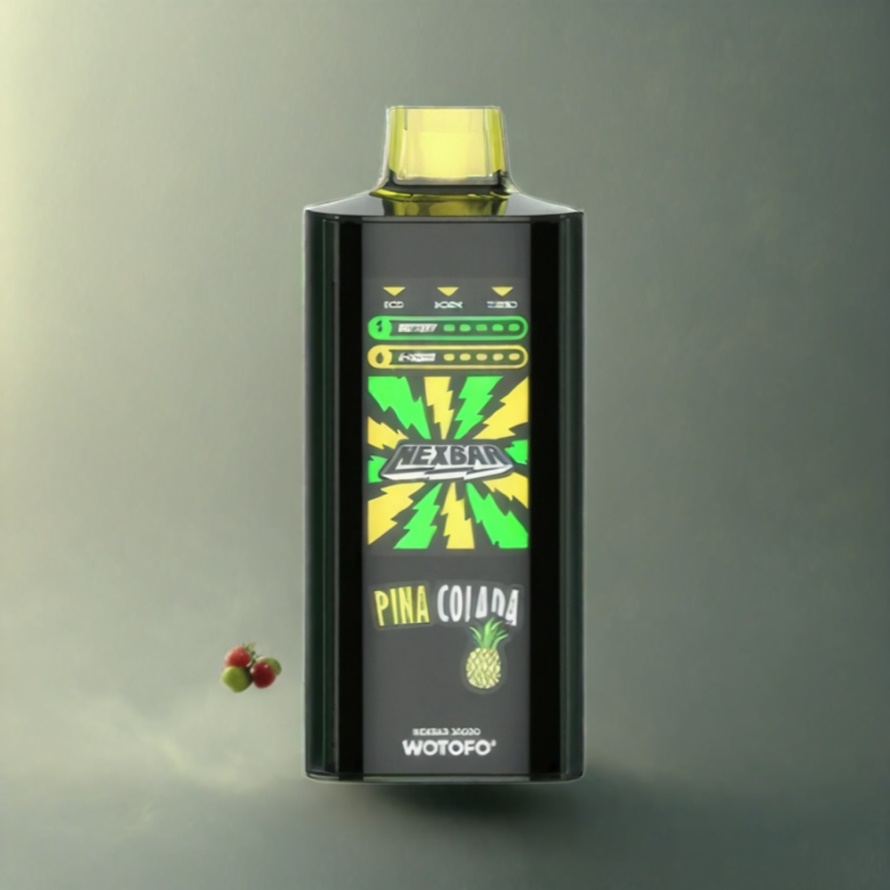 Wotofo nexBar 20000 Puffs Disposable Vape Pina Colada med Dual nexMESH, Type C & svensk grossist