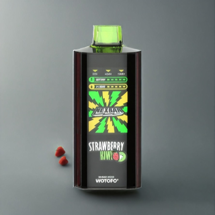Wotofo nexBar 20000 Puffs Engångs Vape Jordgubb Kiwi 24ml Dual nexMESH svensk grossist