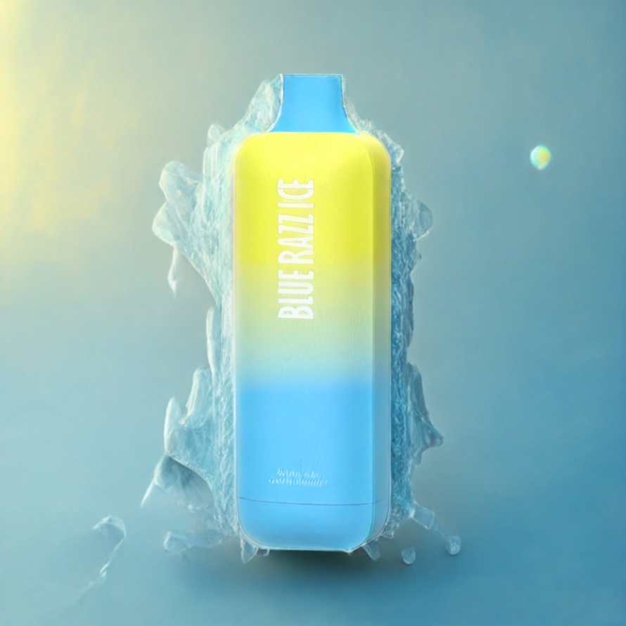Wotofo nexBar 7000 Puffs Disposable Vape Blå Hallon Is med 14ml svensk grossist