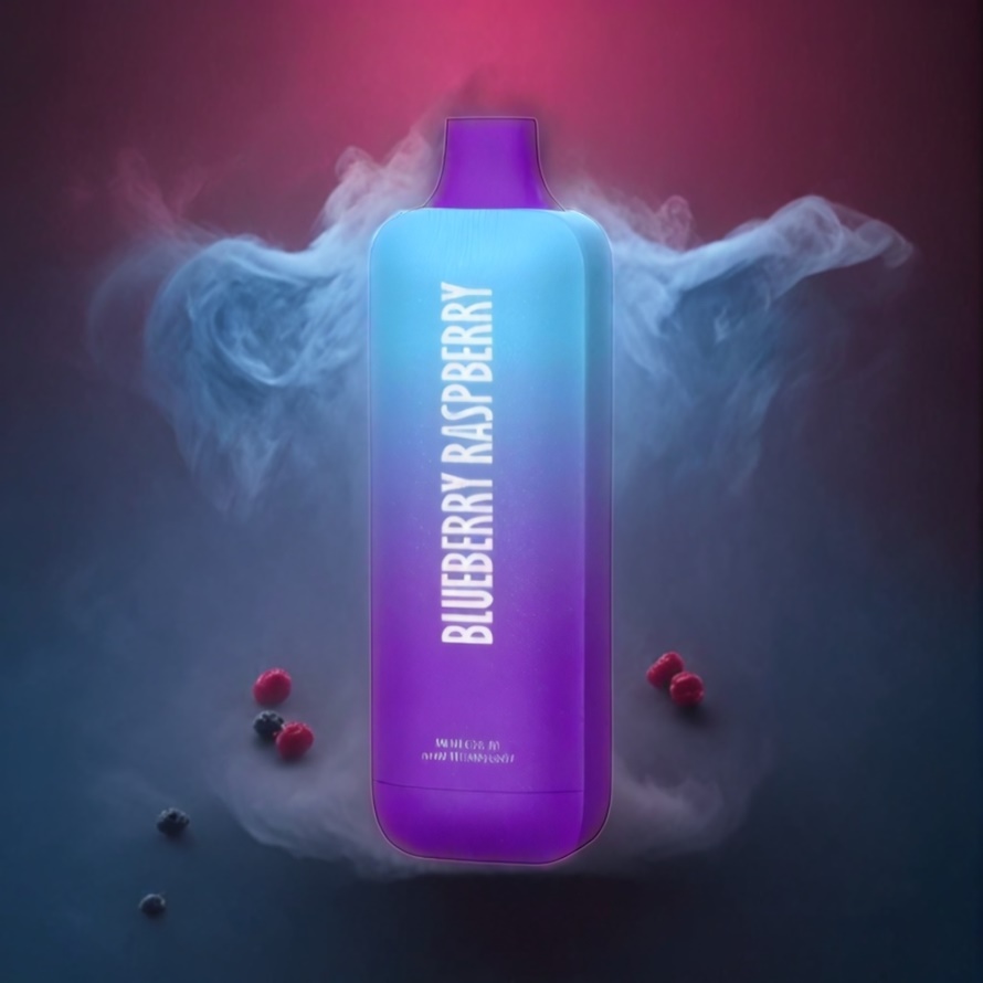 Wotofo nexBar 7000 Puffs Svensk Grossist Disposable Vape Blåbär Hallon 14ml Mesh Coil