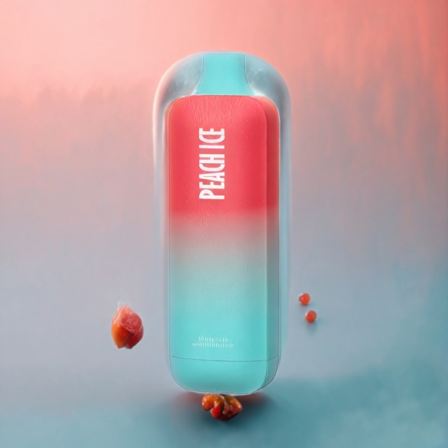 Wotofo nexBar 7000 Puffs Svensk Grossist Disposable Vape Persika Is med 14ml & 500mAh