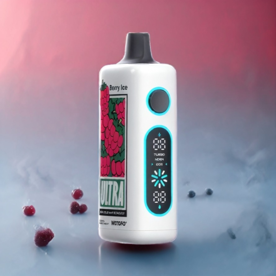 Wotofo Ultra 20000 DTL Engångs Vape Bär Is 22ml 1000mAh Mesh Coil Svensk Grossist