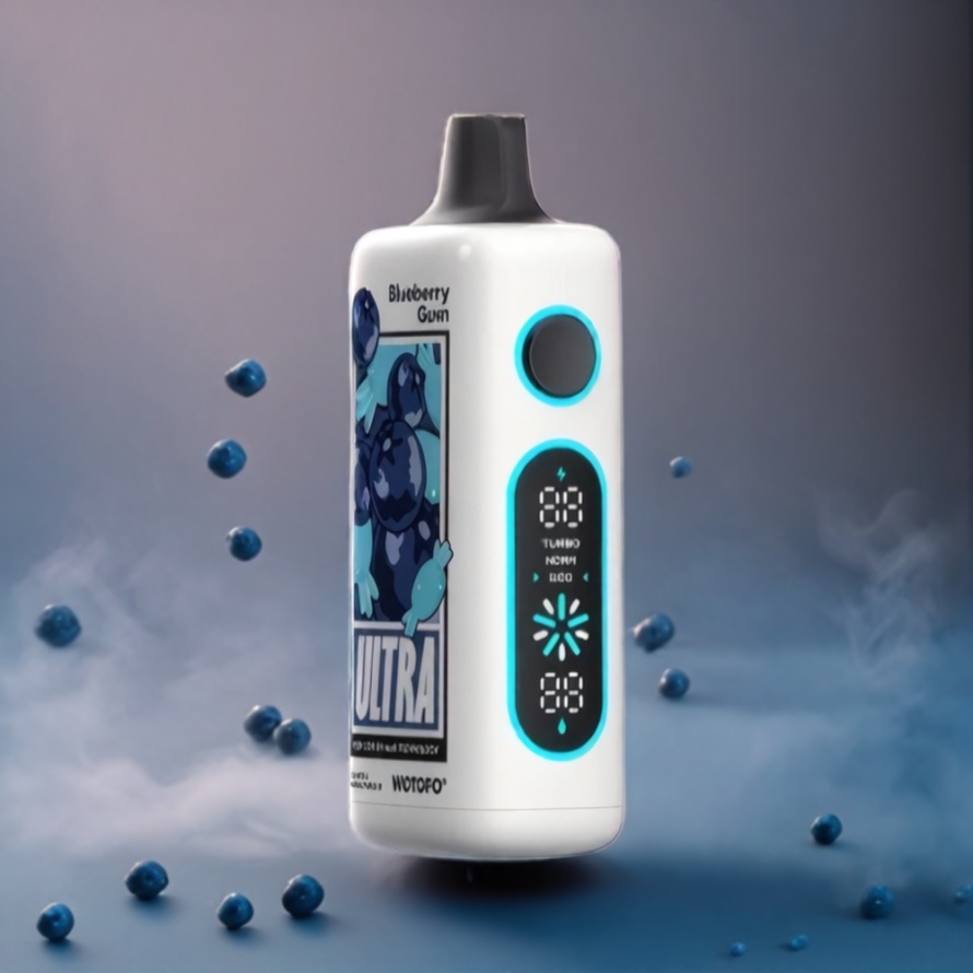 Wotofo Ultra 20000 DTL Engångsvape BlåbärsTuggummi 22ml svensk grossist