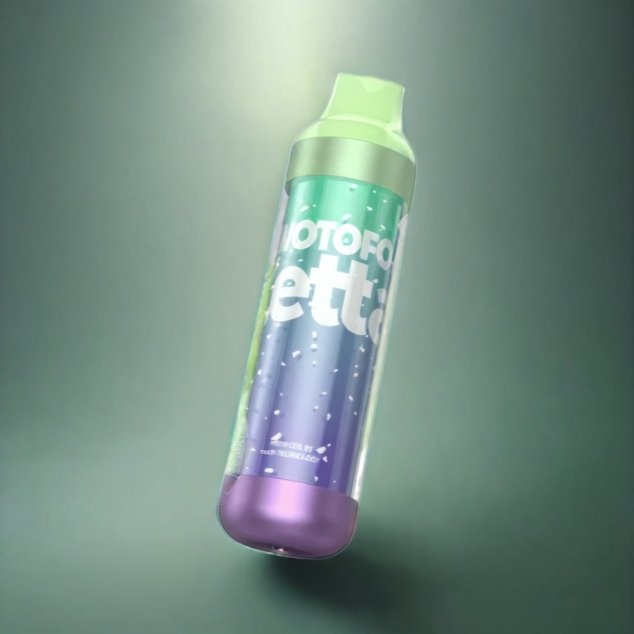 Wotofo Zetta 6500 Puffs Engångsvape Sur Äpple 13 ml 600 mAh svensk grossist